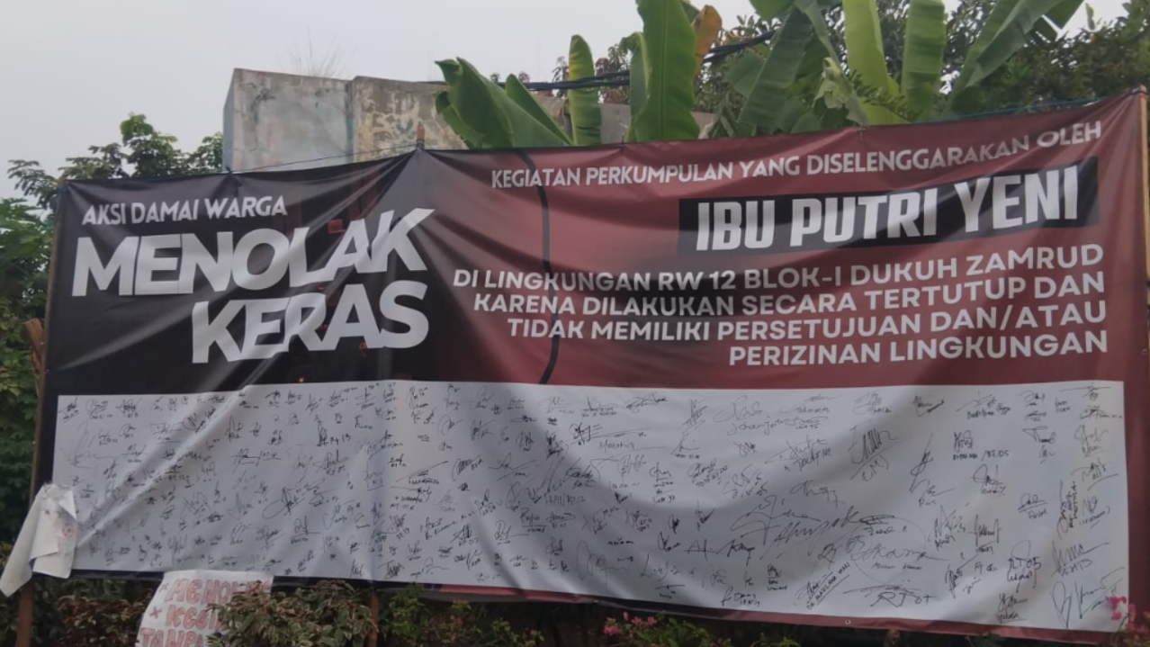 Demo Tolak Pengajian Berbayar Rp1 Juta di Bekasi