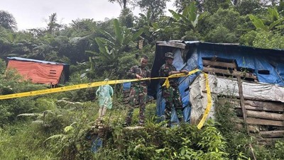 tambang emas ilegal Gunung Salak